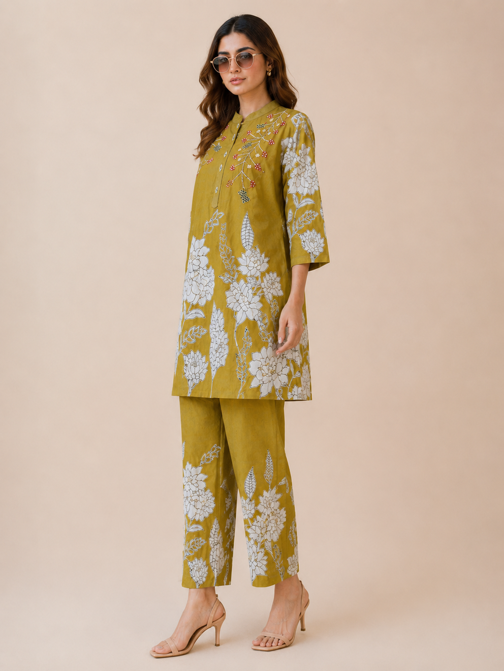 Mustard Floral Edit Co-Ord Set