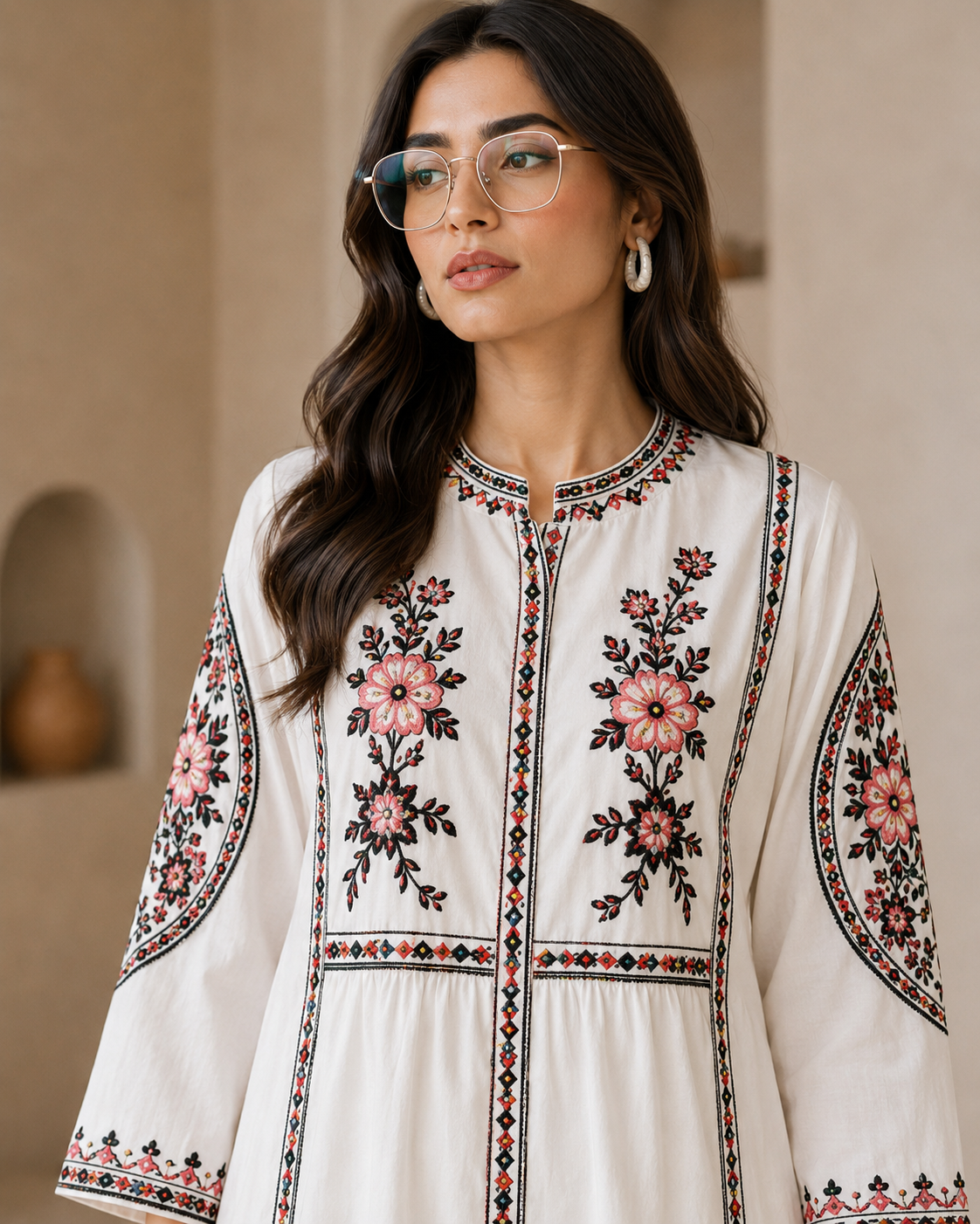 Ivory Thread Edit Ivory Thread Edit Co-Ord Set)