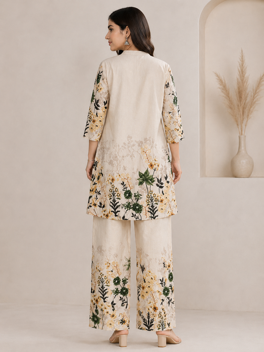 Cream Bloom Edit (Cream Bloom Co-Ord Set)