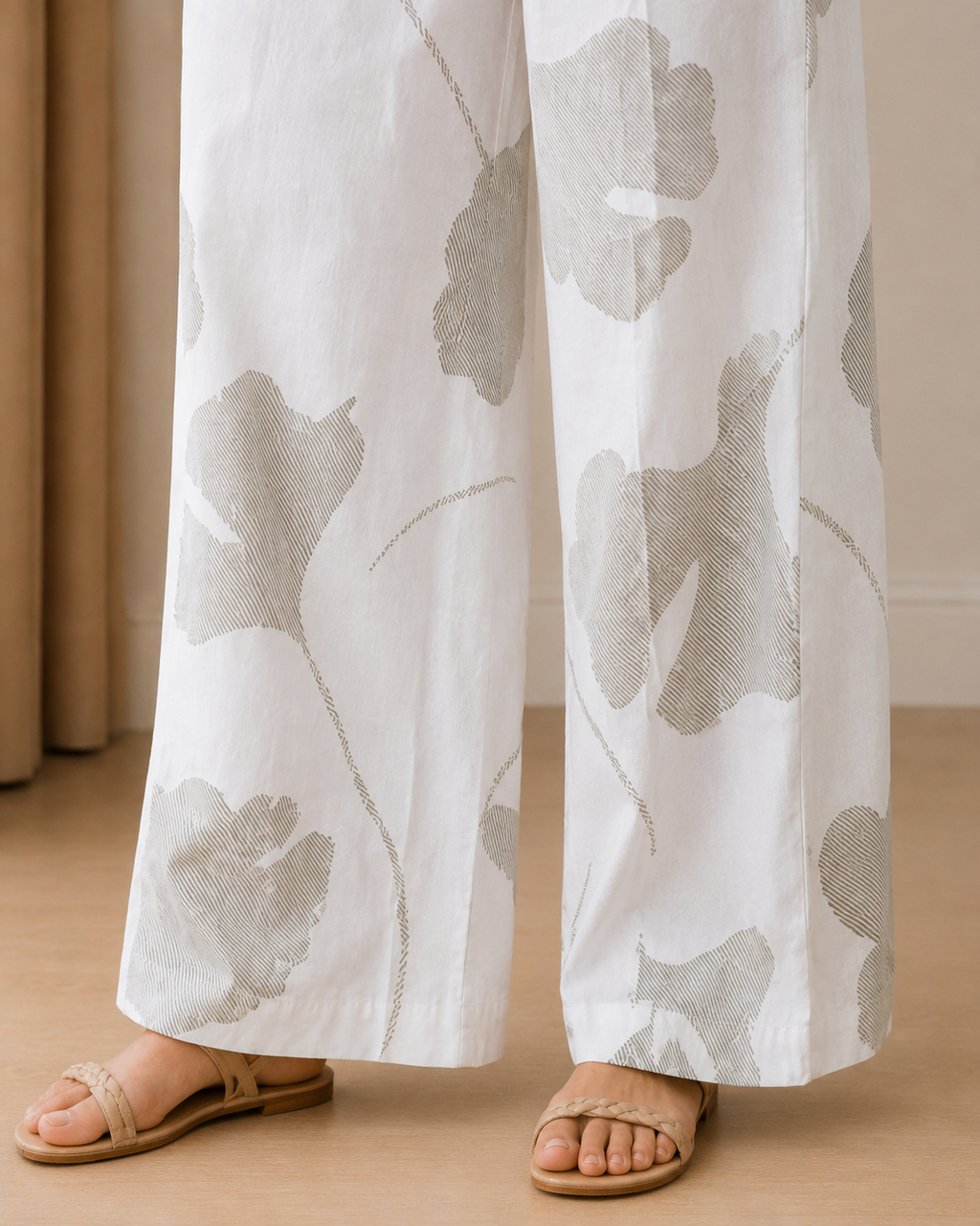Sand Floral Edit(Sand Floral Summer Co-ord)